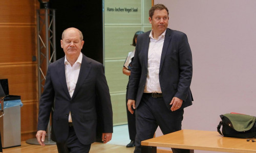 Olaf Scholz und Lars Klingbeil (Archiv)