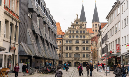 Im früheren Karstadt-Gebäude soll das Haus der Musik entstehen.