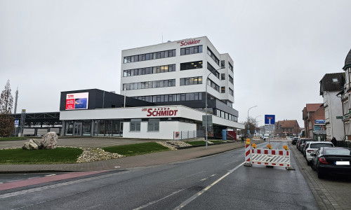 Auch auf der Halchterschen Straße wird derzeit gebaut. 