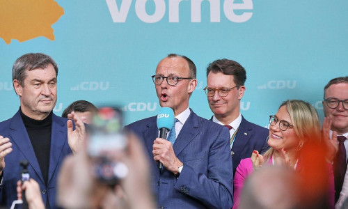 Friedrich Merz am Wahlabend