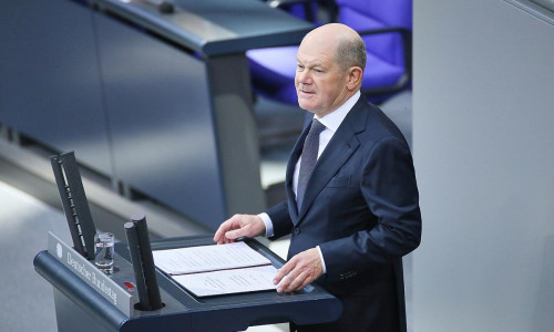 Olaf Scholz am 11.02.2025