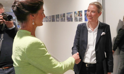 Sahra Wagenknecht und Alice Weidel (Archiv)