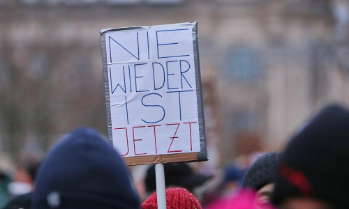 Großdemo gegen die CDU am 02.02.2025