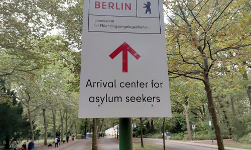 Ankunftszentrum für Flüchtlinge (Archiv)