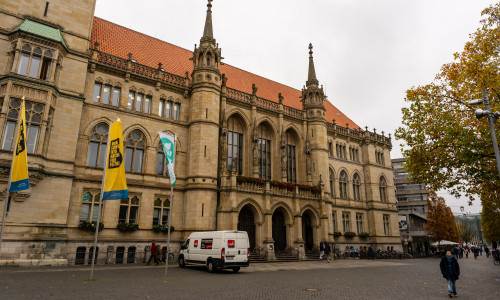 Auf dem Platz der Deutschen Einheit findet morgen die Abschlussveranstaltung zum Mobilitätsentwicklungsplan statt.