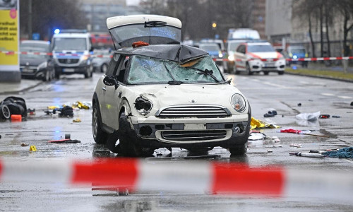 Autoattacke in München am 13.02.2025