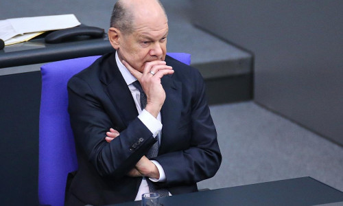 Olaf Scholz am 11.02.2025