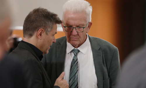 Robert Habeck und Winfried Kretschmann (Archiv)