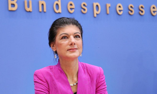 Sahra Wagenknecht am 24.02.2025