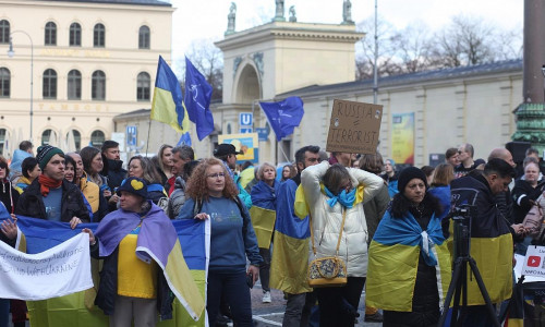 Pro-Ukraine-Demo (Archiv)