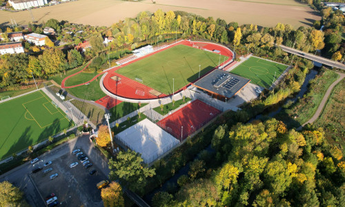 Der Sportpark Meesche in Wolfenbüttel.