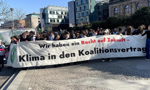 Demo von Fridays for Future am 21.03.2025