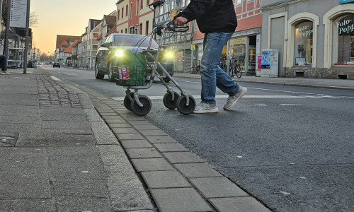 Hier soll kurzfristig eine Nullabsenkung hergestellt werden.