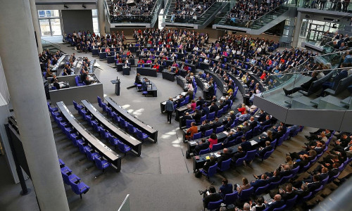 Konstituierende Sitzung des 21. Deutschen Bundestags (Archiv)