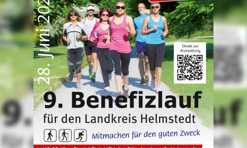 Ausschnitt aus dem Plakat zum 9. Benefizlauf