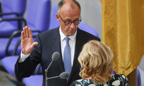 Friedrich Merz legt seinen Amtseid ab am 06.05.2025