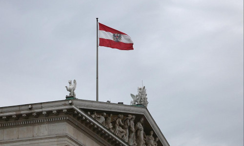 Fahne von Österreich (Archiv)