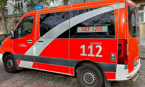 Notarzt-Einsatzfahrzeug (Archiv)