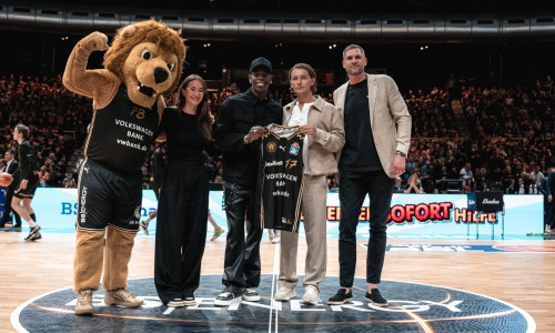 Lisa Horstmann, Dennis Schröder, Jonas Gnauck und Nils Mittmann (v. li.).