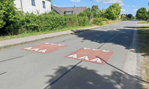 Die "Berliner-Kissen" in der Grußendorfer Lindenstraße.
