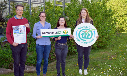 Das städtische Team des Klimaschutzes hat sich neu aufgestellt (von links): Jan Holzenbecher, Brigitte Reinefeld, Katharina Migyu und Viviane Bröker.