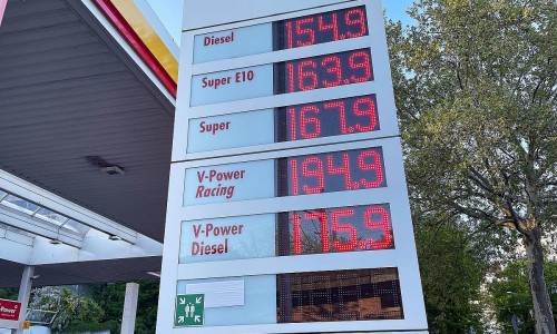 Shell-Tankstelle (Archiv)