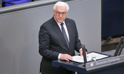 Frank-Walter Steinmeier am 08.05.2025