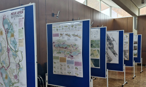 Die Ausstellung im Rathaus.