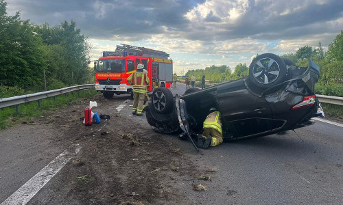 Unfallstelle A26 (Archiv)