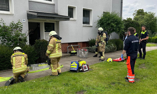 Angebranntes Essen war der Grund für diesen Einsatz.