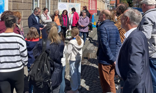 Die Eröffnung des Stadtteilbüros „Coni“