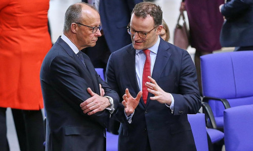 Friedrich Merz und Jens Spahn (Archiv)