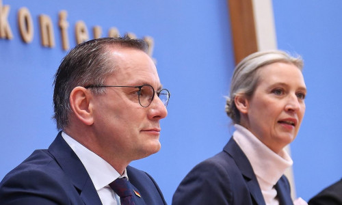 Tino Chrupalla und Alice Weidel (Archiv)
