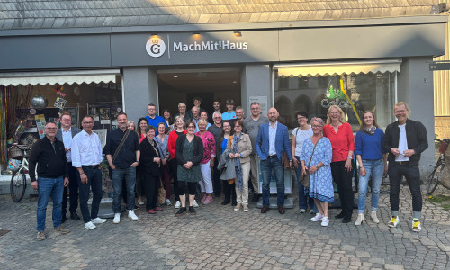 Die Teilnehmerinnen und Teilnehmer der konstituierenden Sitzung des Goslarer Altstadtforums.