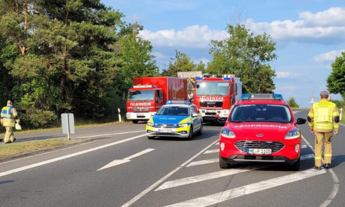  Am Dienstagabend kam es zu einem Unfall im Kreuzungsbereich der B1 und K15.