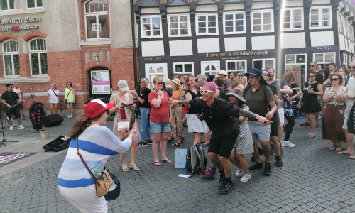 Beste Stimmung herrschte beim Buskers im vergangenen Jahr.