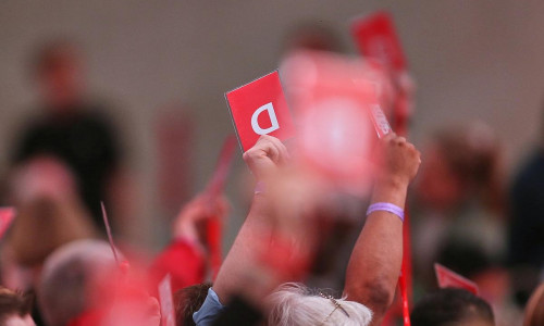 Abstimmung auf SPD-Parteitag am 28.06.2025