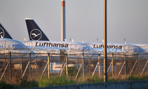 Lufthansa-Flugzeuge (Archiv)