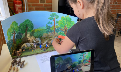 Beim Trickfilm-Workshop können die Kinder eigene Kurzfilme gestalten.
