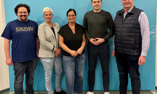  Ronald Matar, Kathleen Radeck, Veronika Bode MdL, Philipp Barfels, Volker Meier (Helmstedter Vertreter im Landesvorstand).