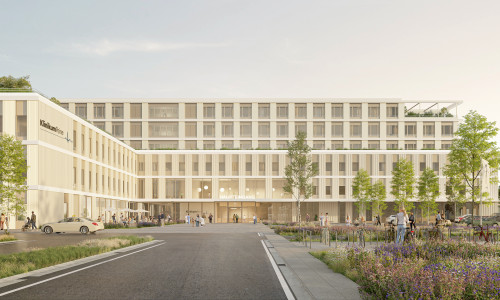 So soll der Neubau von außen aussehen.