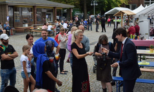 So sah es beim vorigen Hoffest auf dem Gelände des ehemaligen Roto-Werks aus: Action in jedem Winkel. Diesmal ist das Programm zum Lavie-Jubiläum nochmal aufgestockt worden.