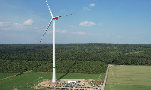 Am gestrigen Mittwoch wurde der Windpark Cramme II eröffnet.