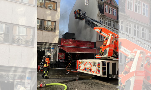 Am Samstag kam es zu einem Brand in der Braunschweiger Innenstadt.