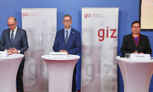 Pressekonferenz: Deutsche Gesellschaft für Internationale Zusammenarbeit am 23.06.2025