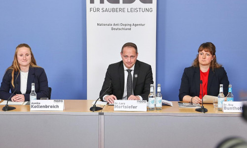 Jahres-Pressekonferenz: Nationale Anti Doping Agentur Deutschland (NADA) am 03.06.2025