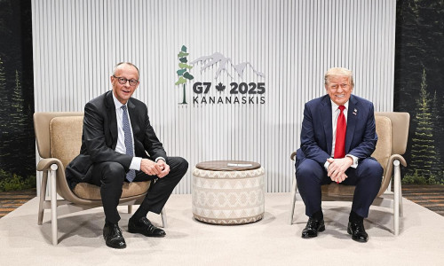 Merz trifft Trump beim G7-Gipfel in Kanada am 16.06.2025