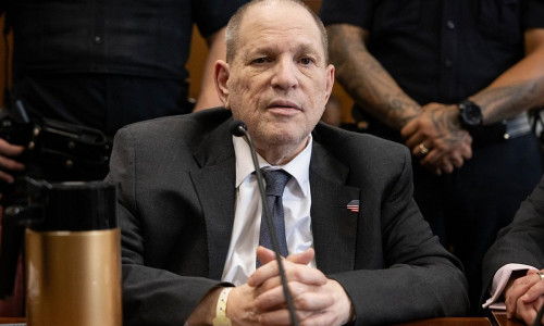 Harvey Weinstein beim Wiederaufnahmeverfahren in New York im Juni 2025
