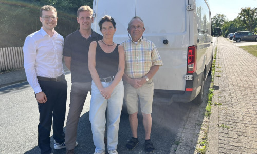 Max Weitemeier (FDP), Kai Jacobs (CDU), Barbara Weitemeier (FDP), Bodo Wutschel (CDU).