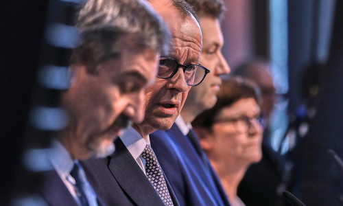 Söder, Merz, Klingbeil, Esken (Archiv)